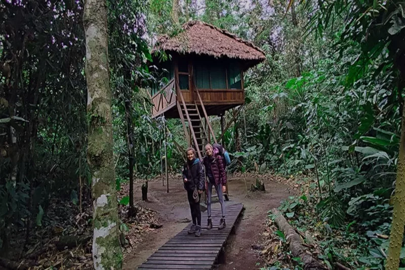 How are the accommodations in Manu National Park?