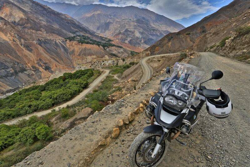 motorcycle expedition in manu