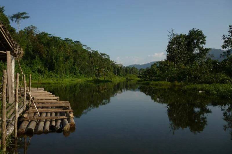 Lodge with river access Manu national park