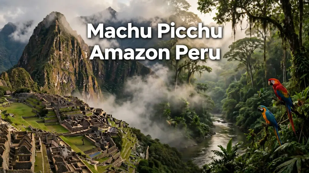 machu picchu amazon peru